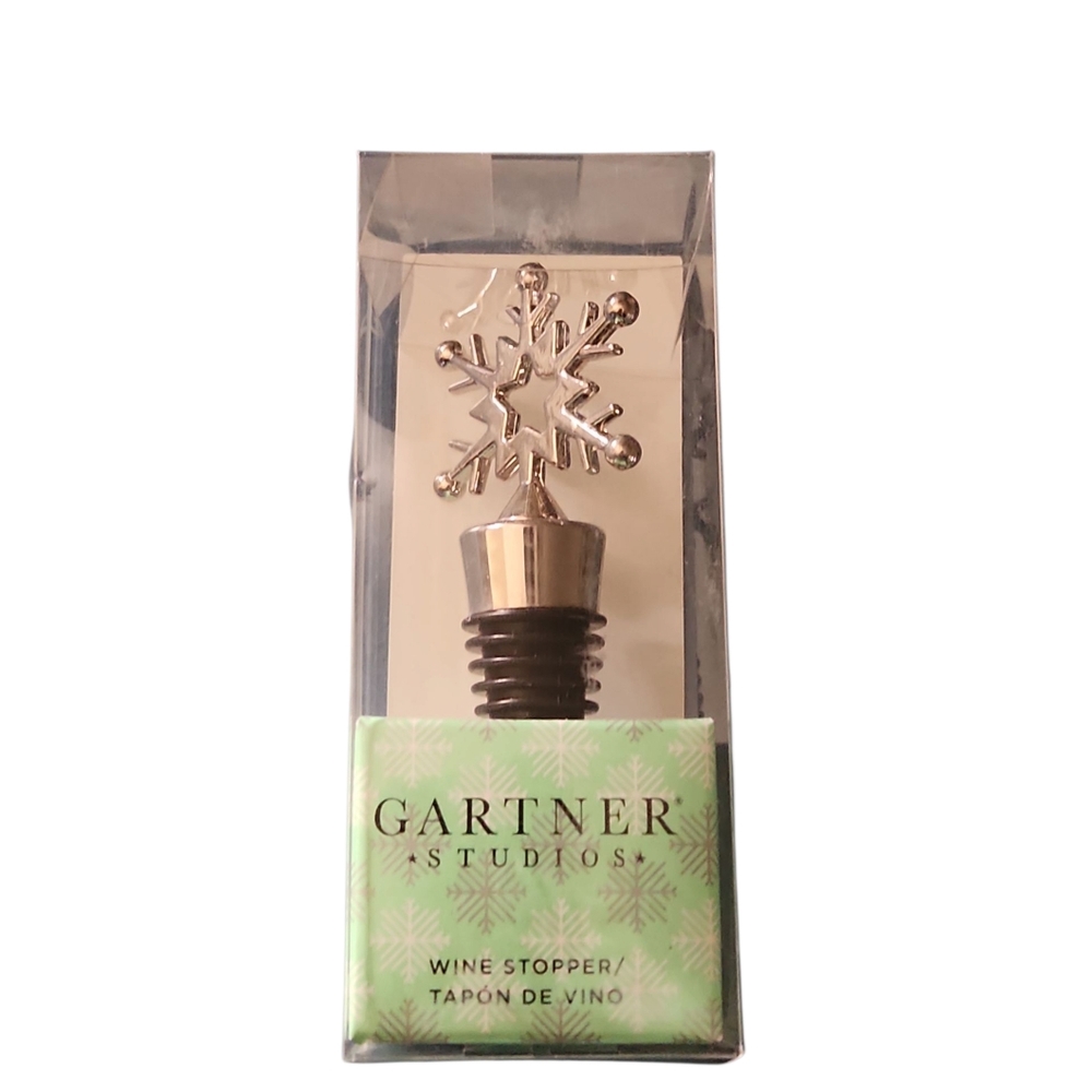 Gartner Studios Snowflake Wine Stopper